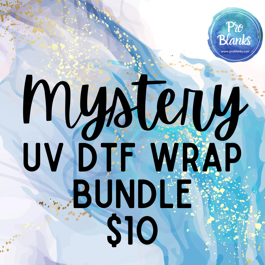 MYSTERY Bundle  UV DTF Cup Wrap – Mint Print Shop
