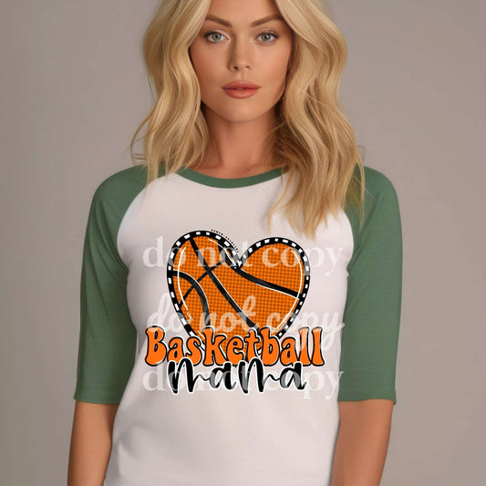 Basketball Mama  - Ready to Press DTF Transfer Full Color