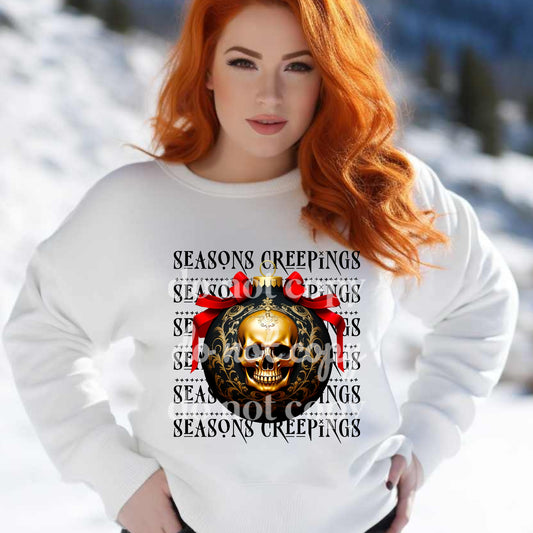 Seasons Creepings - Ready to Press DTF Transfer Full Color