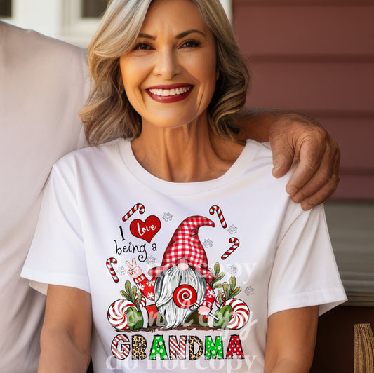 Grandma Gnome   - Ready to Press DTF Transfer Full Color