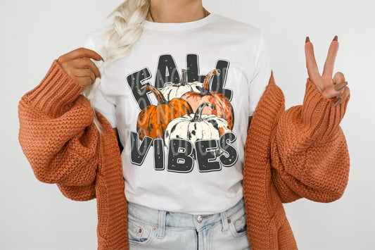 Fall Vibes #3460 - Ready to Press DTF Transfer Full Color