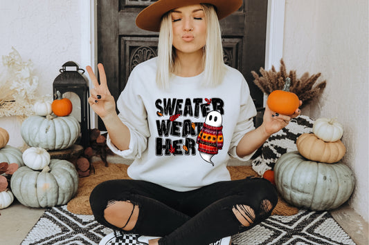 Sweater Weather #3458 - Ready to Press DTF Transfer Full Color