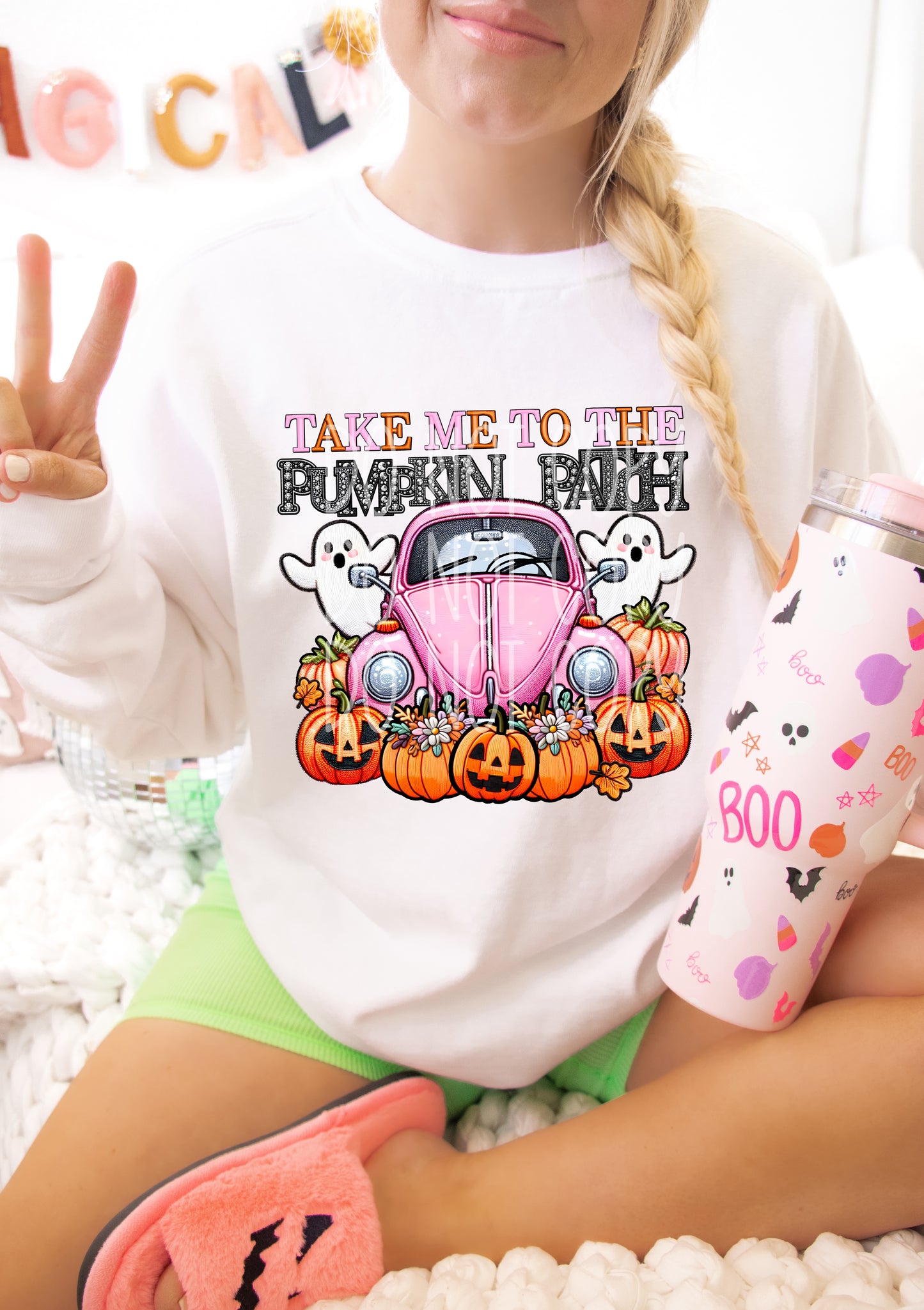 Take Me To The Pumpkin Patch #3816 - Ready to Press DTF Transfer Full Color