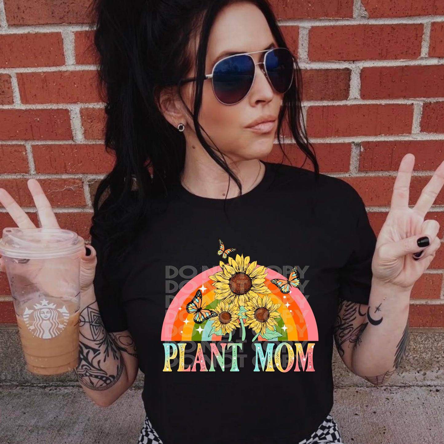 Plant Mom #3257- Ready to Press DTF Transfer Full Color