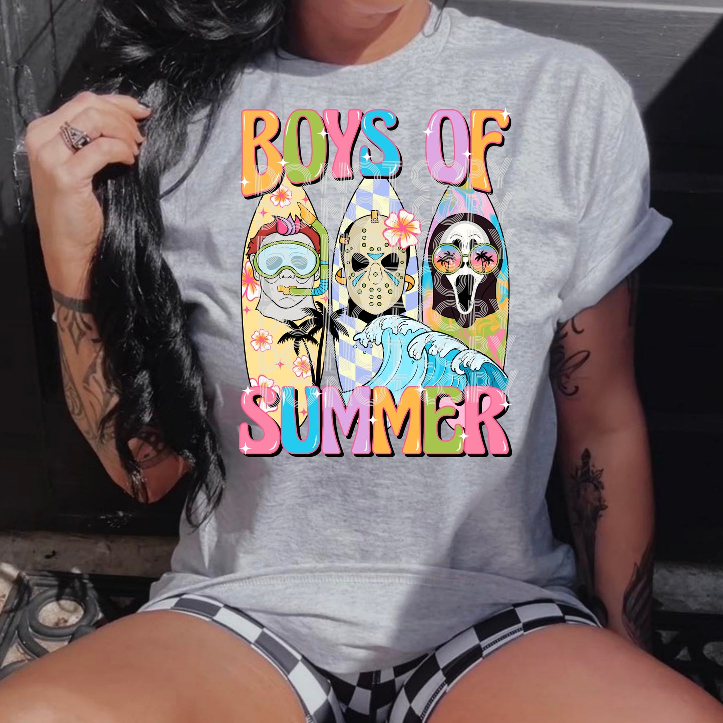 Horror Boys Of Summer #3349 - Ready to Press DTF Transfer Full Color