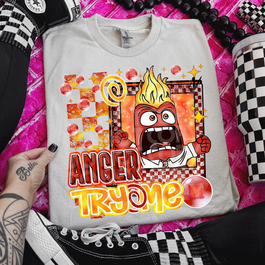 Anger #3469 - Ready to Press DTF Transfer Full Color