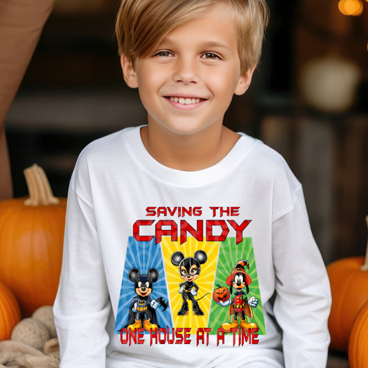 Saving The Candy #3638 - Ready to Press DTF Transfer Full Color