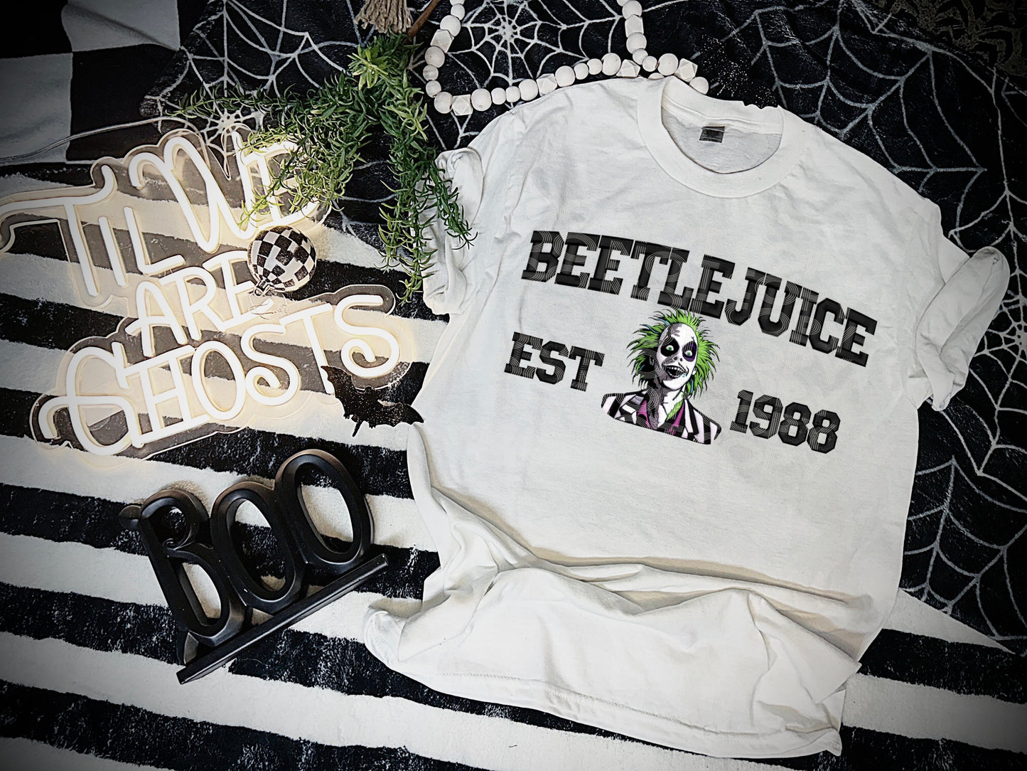 Beetlejuice #3559 - Ready to Press DTF Transfer Full Color