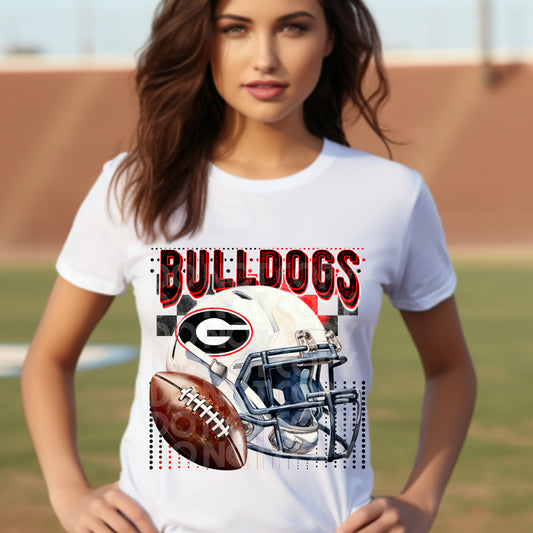 Bulldogs #3736 - Ready to Press DTF Transfer Full Color