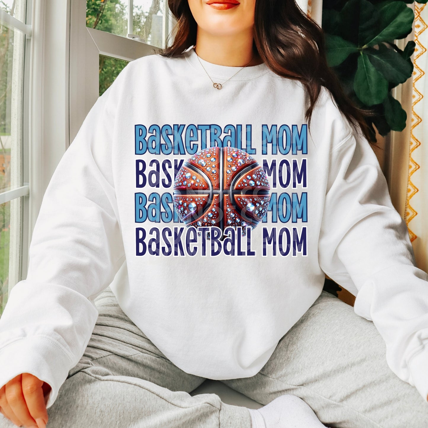 Basketball Mom #4183 - Ready to Press DTF Transfer Full Color