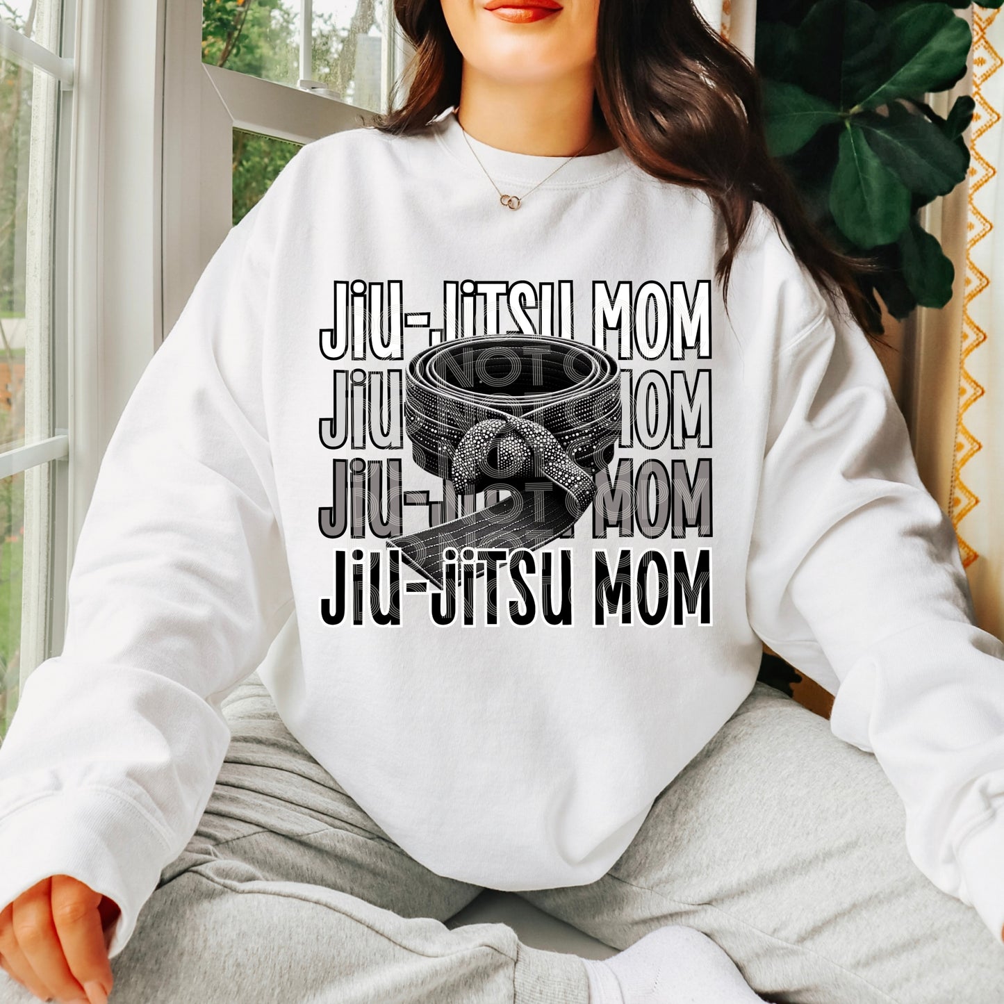 Jiu-jitsu Mom #4182 - Ready to Press DTF Transfer Full Color