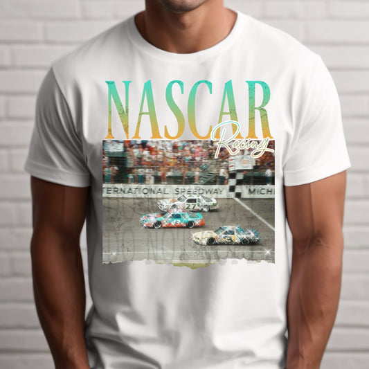 Nascar Racing #4259 - Ready to Press DTF Transfer Full Color