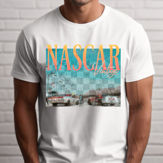 Nascar Vintage #4260 - Ready to Press DTF Transfer Full Color