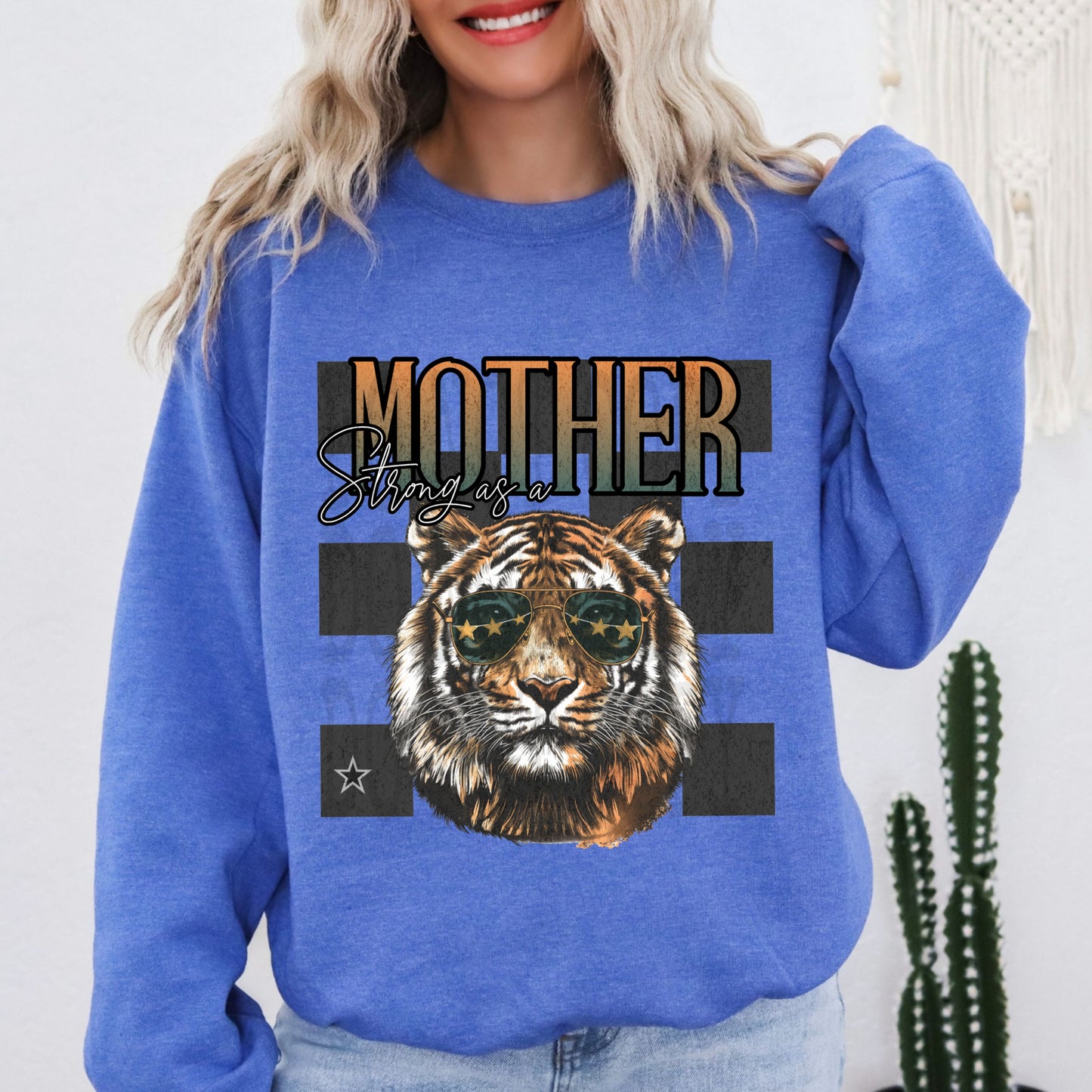 Strong As A Mother #4278 - Ready to Press DTF Transfer Full Color