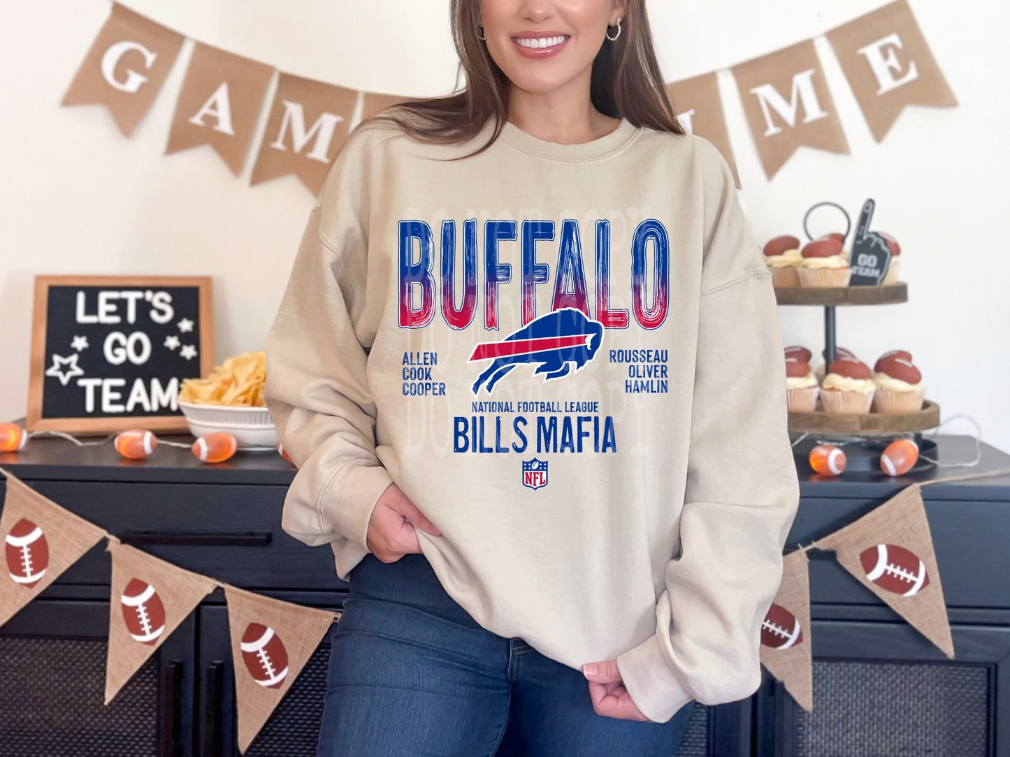 Buffalo Bills Mafia #4366 - Ready to Press DTF Transfer Full Color