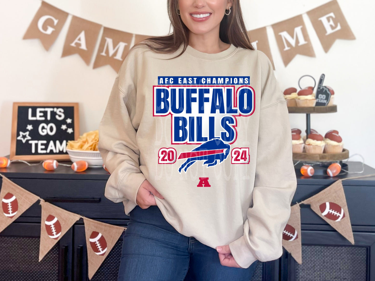 Bills Champs #4350 - Ready to Press DTF Transfer Full Color