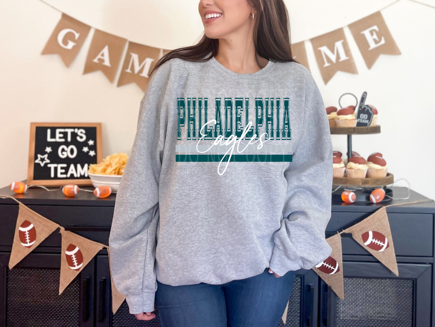 Philadelphia Eagles #4372 - Ready to Press DTF Transfer Full Color