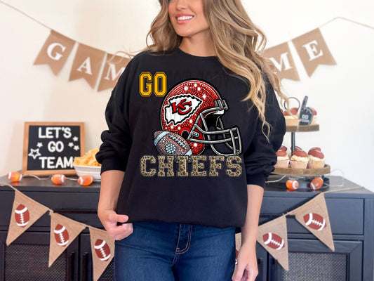 Go Chiefs #4389 - Ready to Press DTF Transfer Full Color