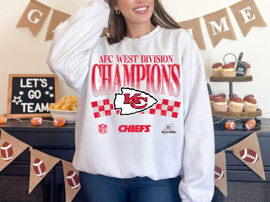 Chiefs Champions #4399 - Ready to Press DTF Transfer Full Color