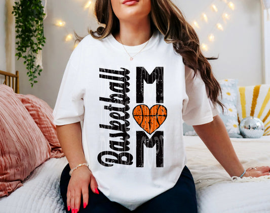 Basketball Mom #4501 - Ready to Press DTF Transfer Full Color