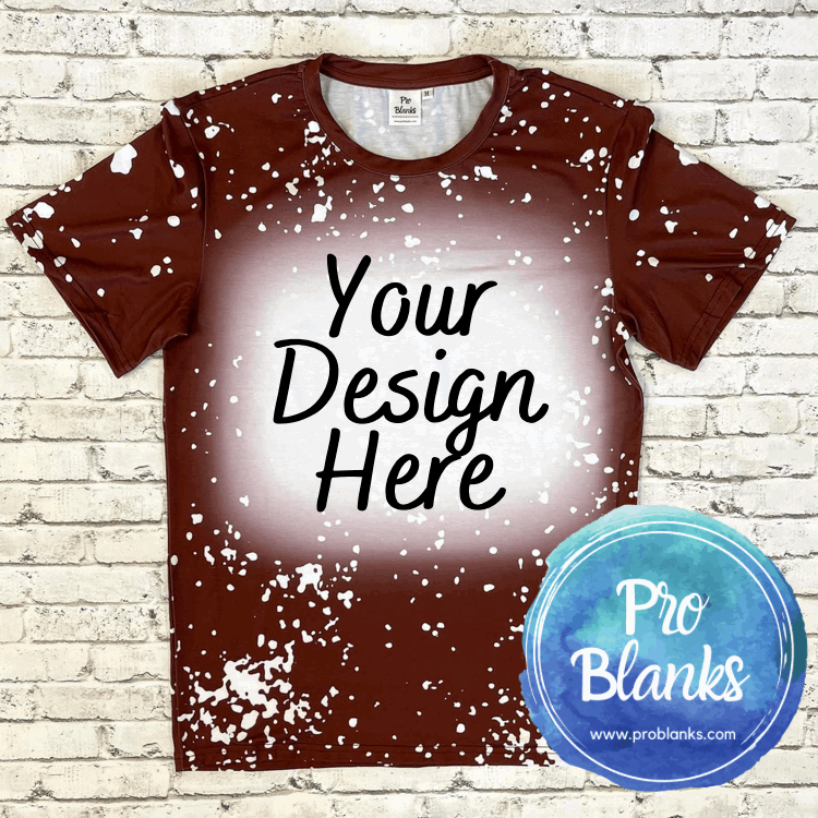 Brown Faux Bleach Mock-Up Digital Download