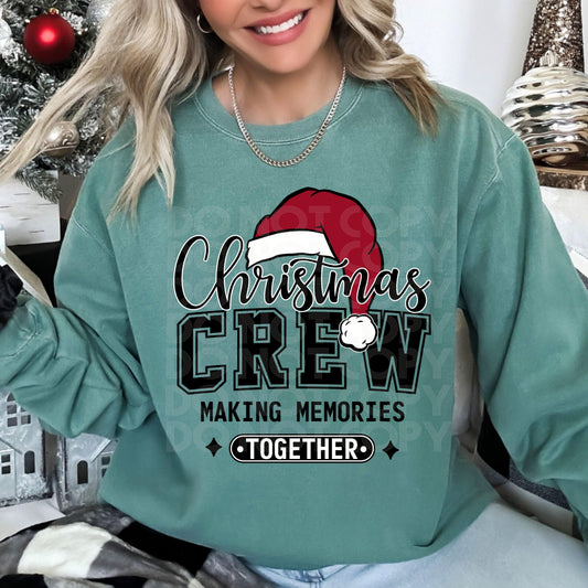 Christmas Crew #4115 - Ready to Press DTF Transfer Full Color