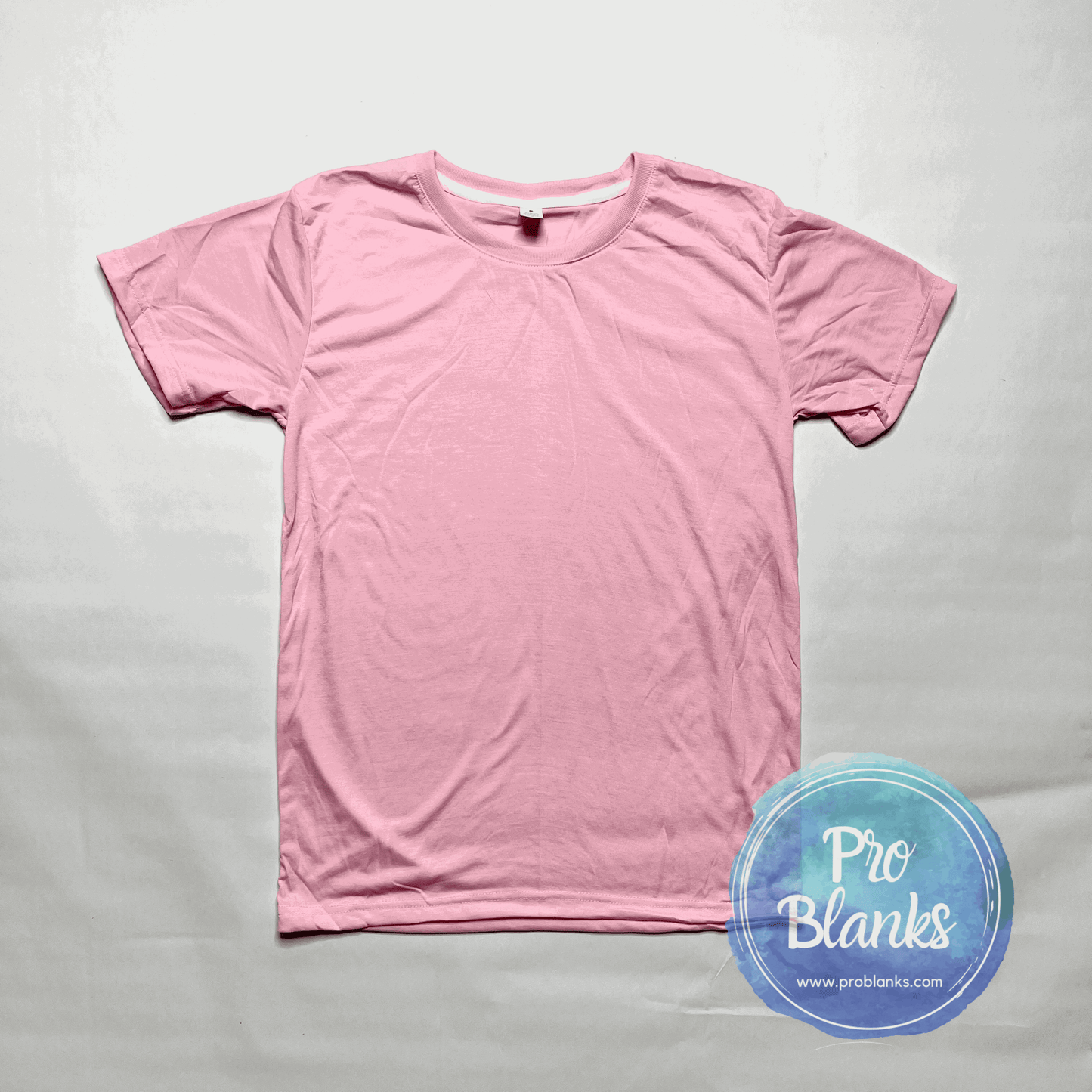 CLEARANCE - RTS -  100% Polyester Unbranded Tee (Thinner Fabric)