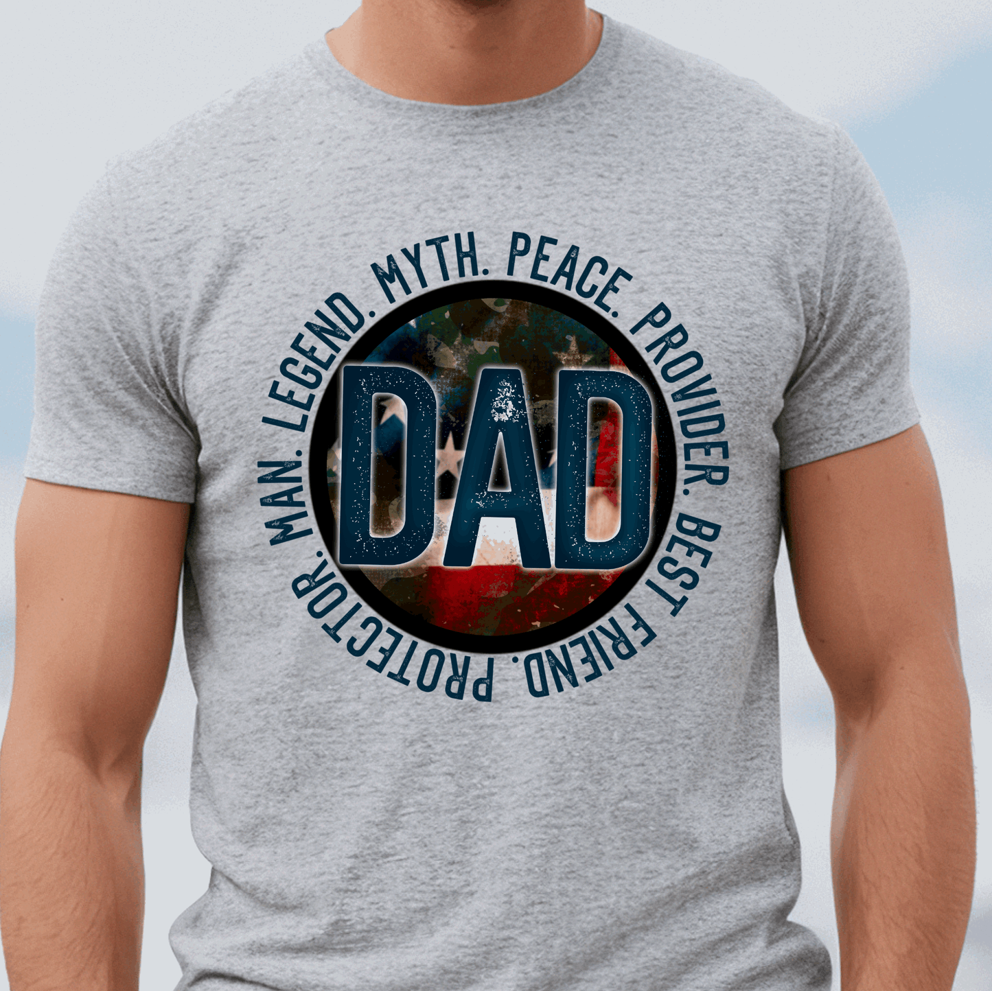 Dad  - Ready to Press DTF Transfer Full Color