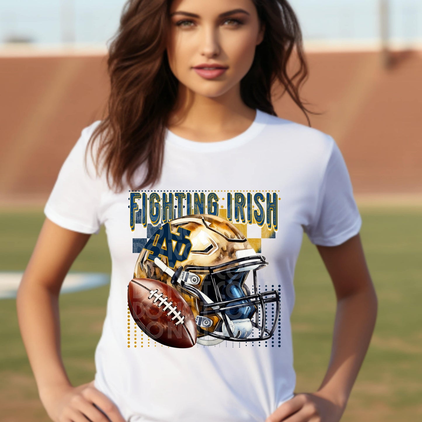 Fighting Irish #3732 - Ready to Press DTF Transfer Full Color