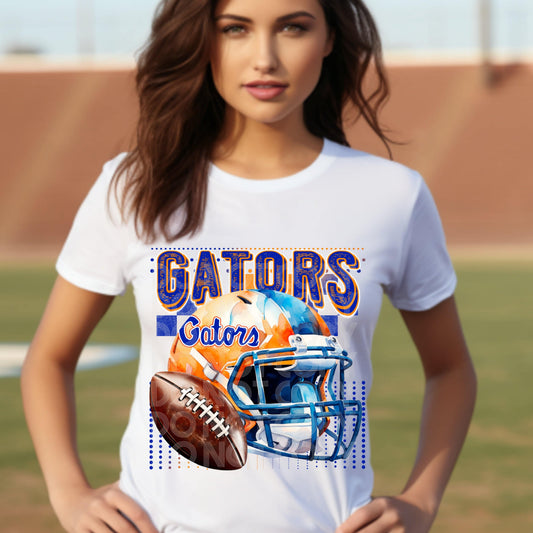 Gators #3730 - Ready to Press DTF Transfer Full Color