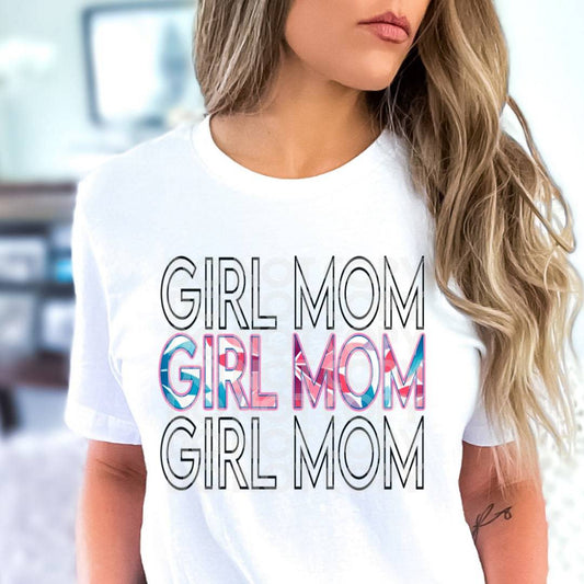 Girl Mom #2006 - Ready to Press DTF Transfer Full Color