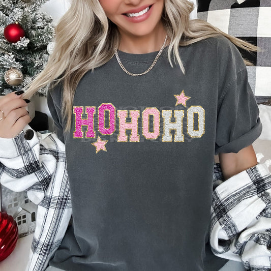 Ho Ho Ho #4028 - Ready to Press DTF Transfer Full Color