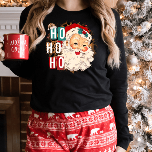 Ho Ho Ho - Ready to Press DTF Transfer Full Color