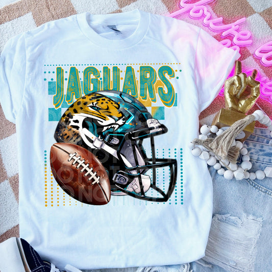 Jaguars #3520 - Ready to Press DTF Transfer Full Color