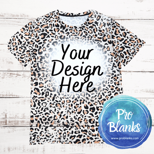 Leopard Faux Bleach Mock-Up Digital Download