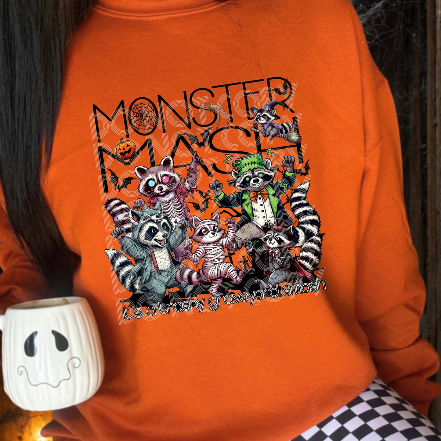 Monster Mash #3689 - Ready to Press DTF Transfer Full Color