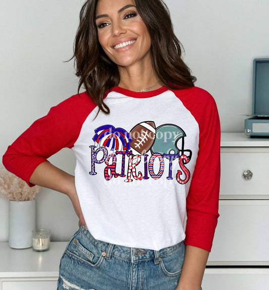 Patriots - Ready to Press DTF Transfer Full Color