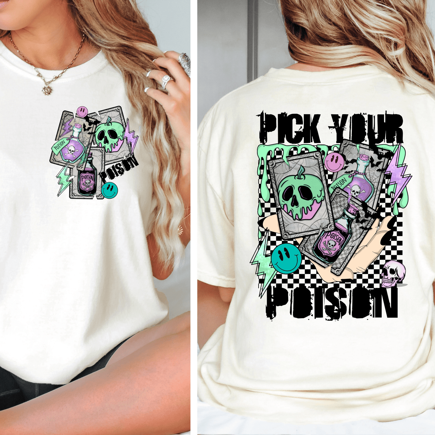 Pick Your Poison- Ready to Press DTF Transfer Full Color