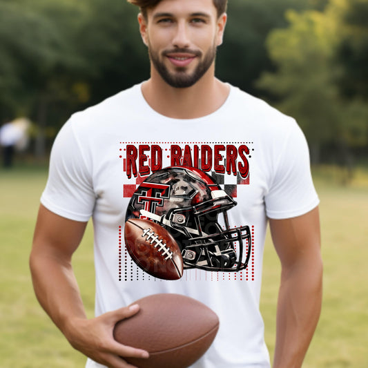 Red Raiders #3728 - Ready to Press DTF Transfer Full Color