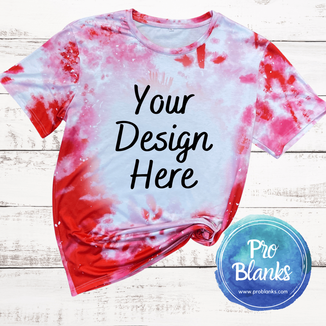 Red Watercolor Mock-Up Digital Download