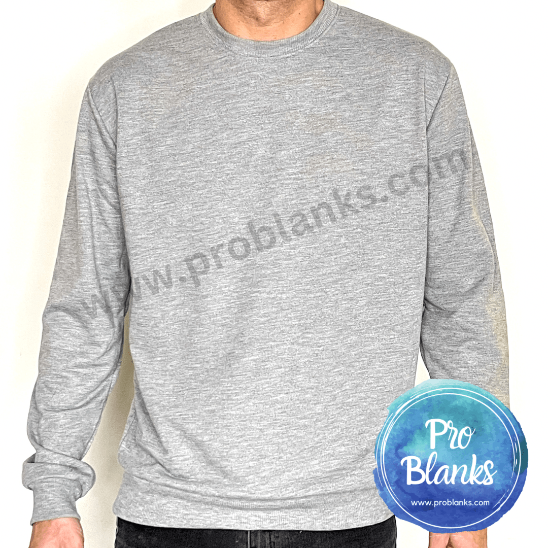 RTS - High Quality 100% Polyester Crewneck Sweatshirt