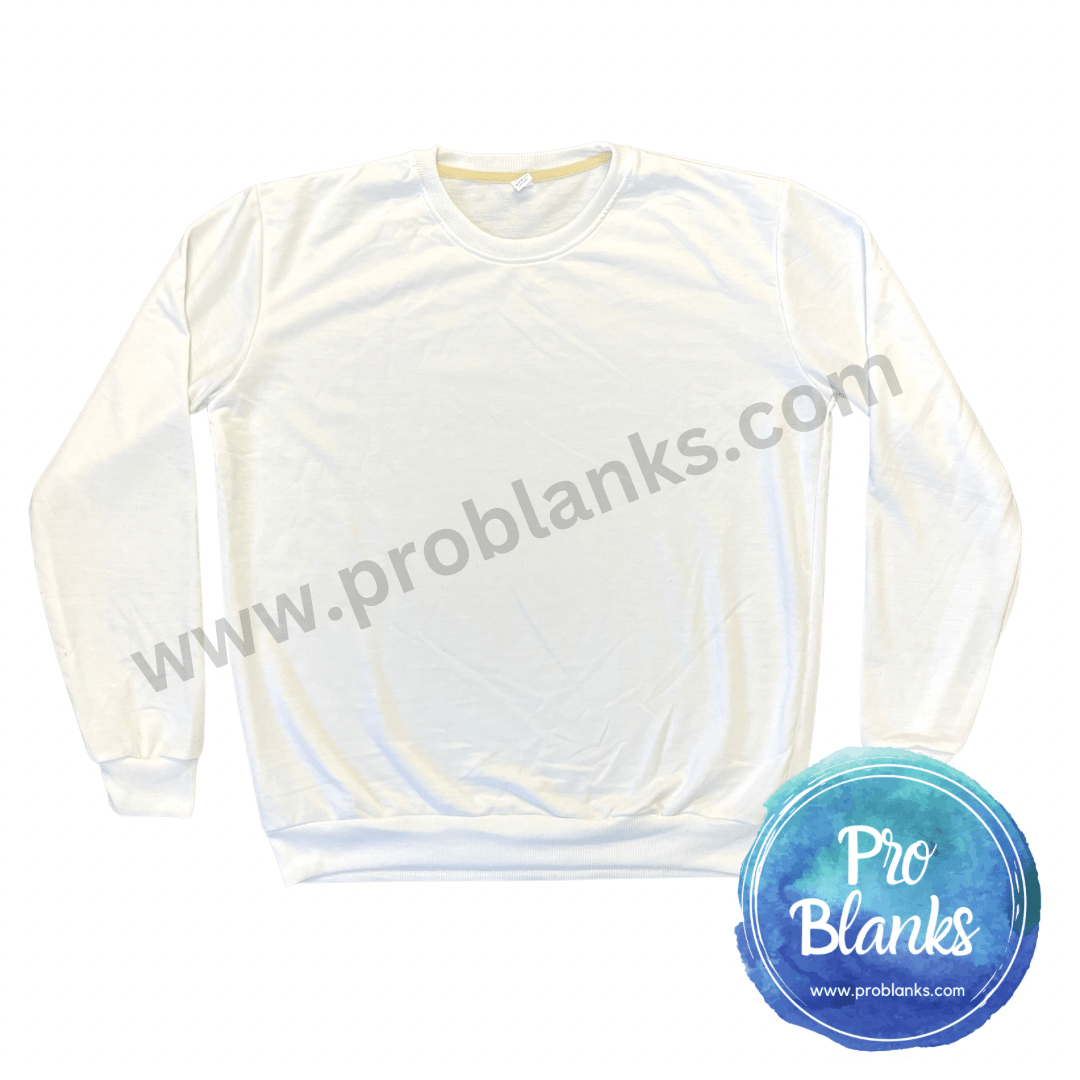 RTS - High Quality 100% Polyester Crewneck Sweatshirt