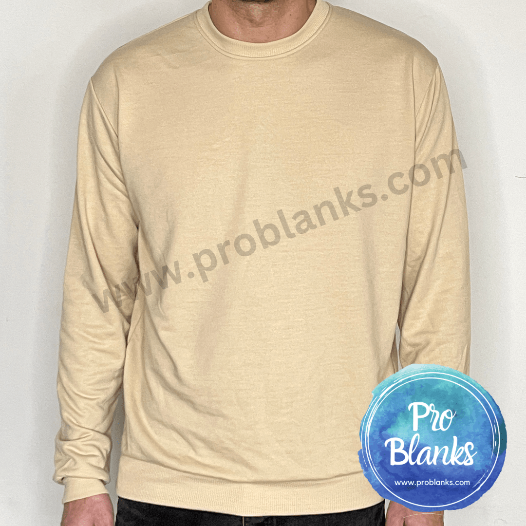 RTS - High Quality 100% Polyester Crewneck Sweatshirt