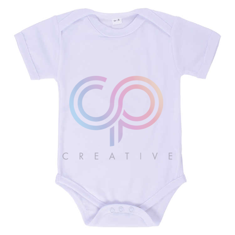 RTS - Polyester Sublimation Baby Onesie