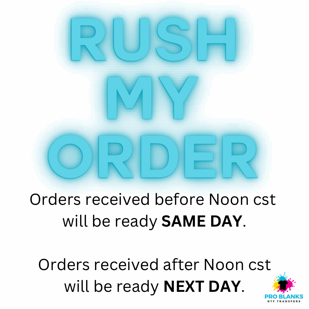 RUSH My Order