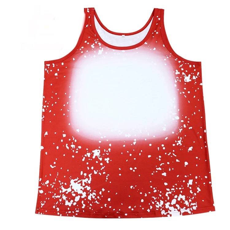 *SALE*  RTS- TANK TOP - ADULT - Faux Bleached 100% Polyester