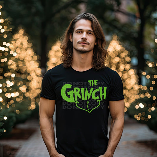 The Grinch #4009 - Ready to Press DTF Transfer Full Color