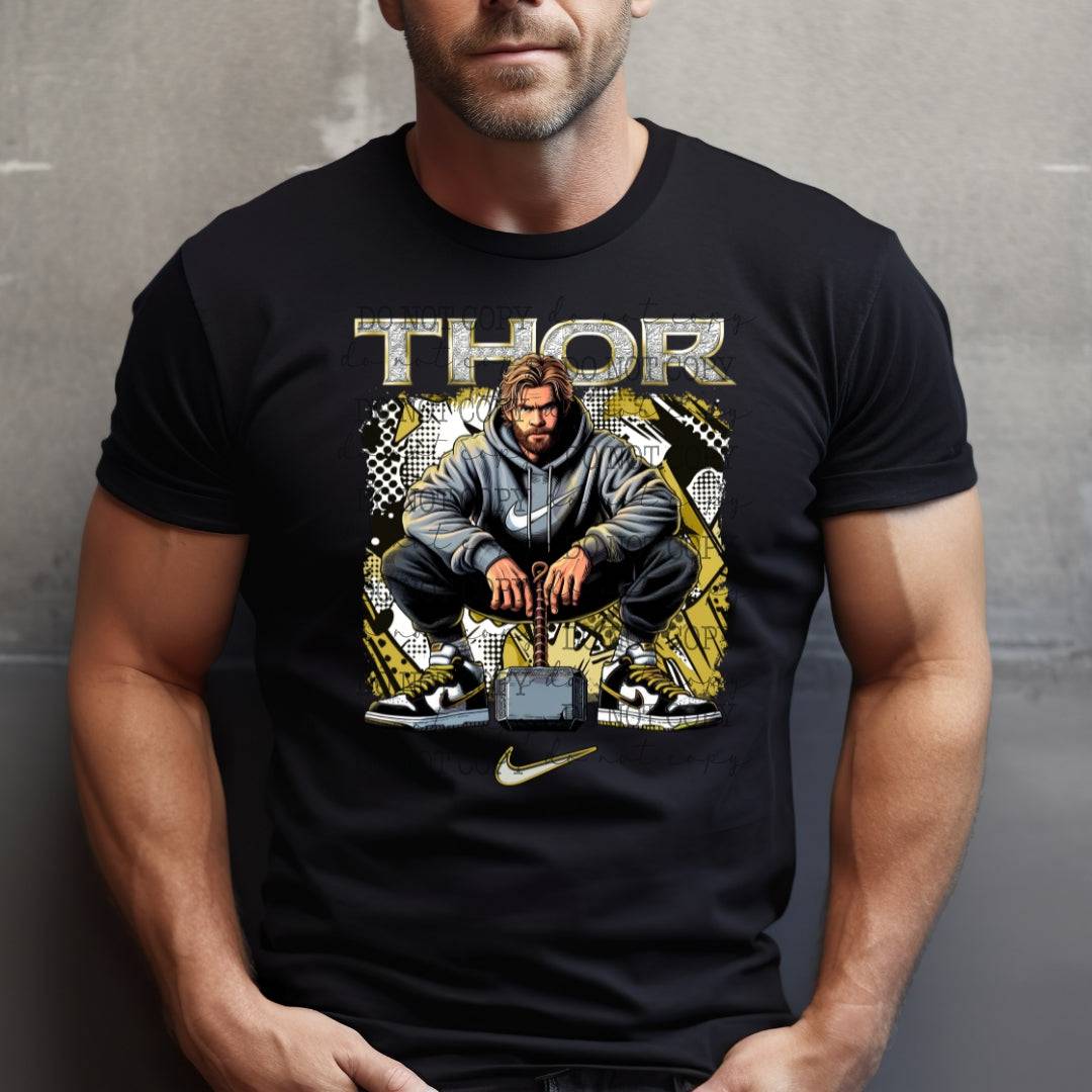 Thor #2040 - Ready to Press DTF Transfer Full Color