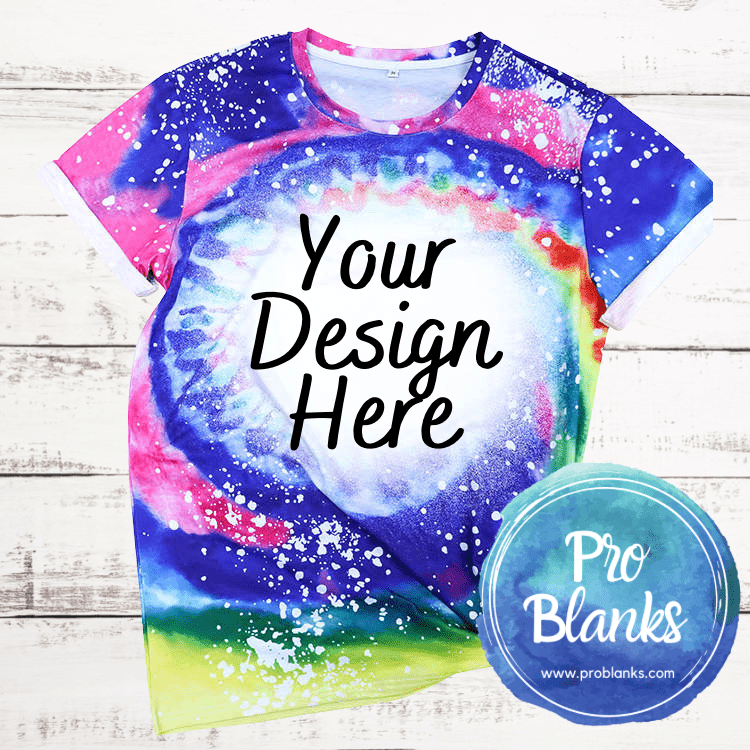 Tie Dye Faux Bleach Mock-Up Digital Download