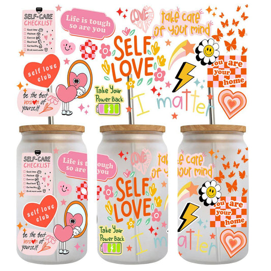 Self Love - UV DTF Wrap 16 oz